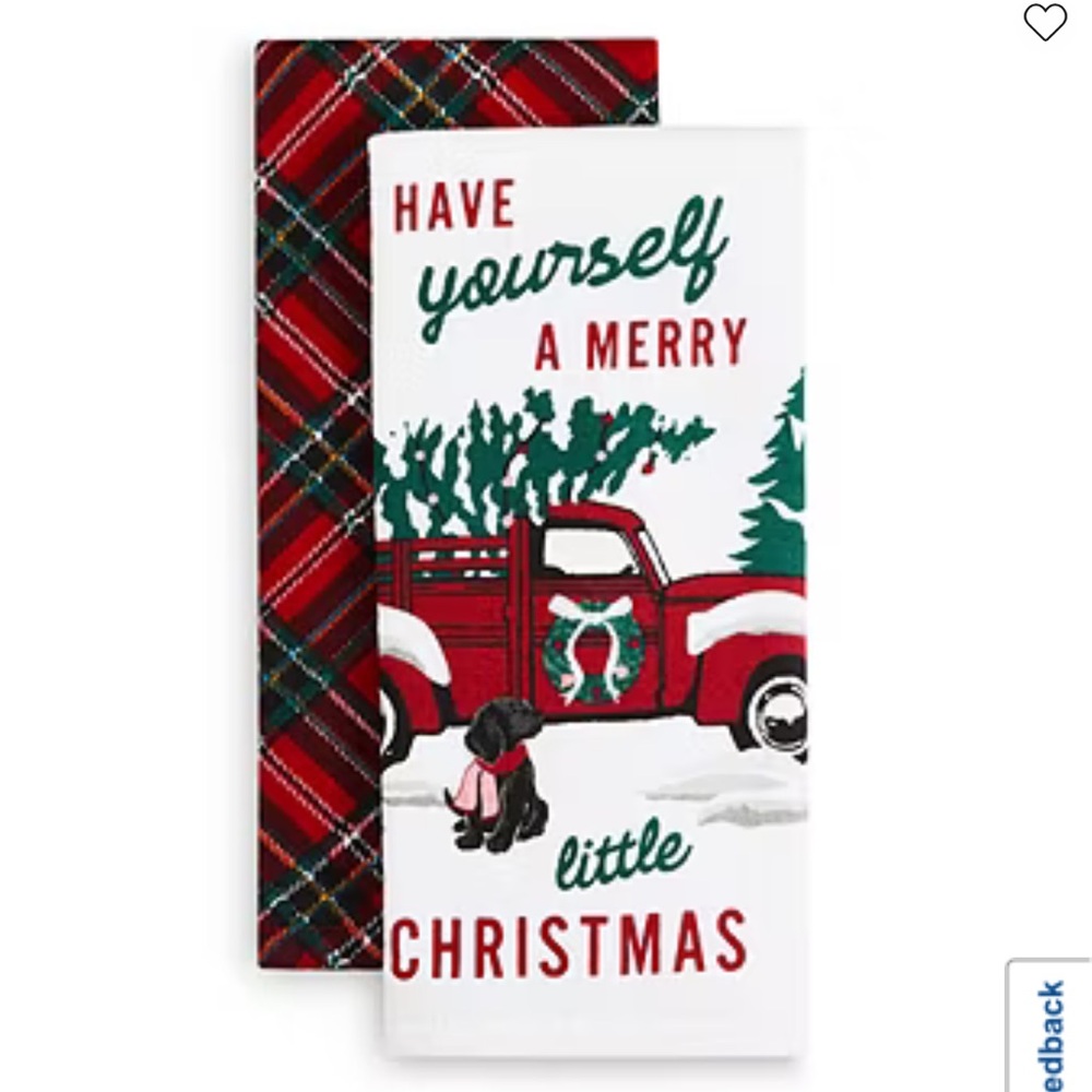 Christmas Kitchen Towels Set